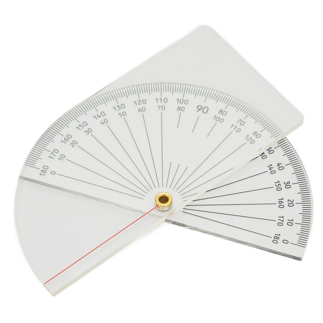 LYUMO Joint Goniometer Clear Scale Accurate Measurement Fingers Goniometer Tool Transparent,Joint Goniometer,Fingers Goniometer