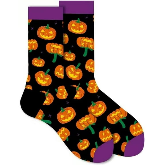 Halloween Socks,Novelty Costume Funny Sock Fluffy Kids Unique Ghost Mens Gift Spooky Crazy Skeleton Stockings Pumpkin Fuzzy Slippers Winter Fun Costumes