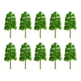 thumbnail image 1 of 10 Pieces Artificial Trees Plastic DIY Crafts Simulated Fake Plants Landscape Decorations Accessories for Household Offices, 1 of 6