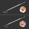 thumbnail image 2 of 5pcs Stainless Steel Tools Kit Tartar Scraper Mouth Mirror Dentists Pick Tool Scaler for Use, 2 of 5