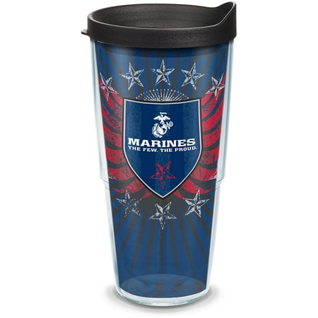 

Tervis Marines The Few The Proud Made in USA Double Walled Insulated Tumbler Travel Cup Keeps Drinks Cold & Hot 24oz Classic