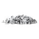 thumbnail image 2 of Pestañas para mechas de velas Pestañas para mechas de velas de metal livianas 200 piezas universales para hombres para interiores LHCER Otros, 2 of 8