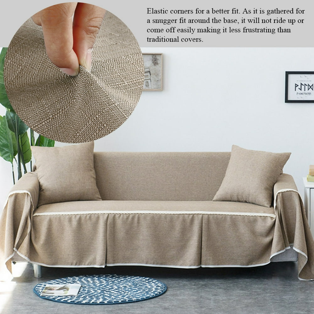 WALFRONT Sofa Cover Couch Covers for Chair Loveseat Sofa Sofa Oversized
