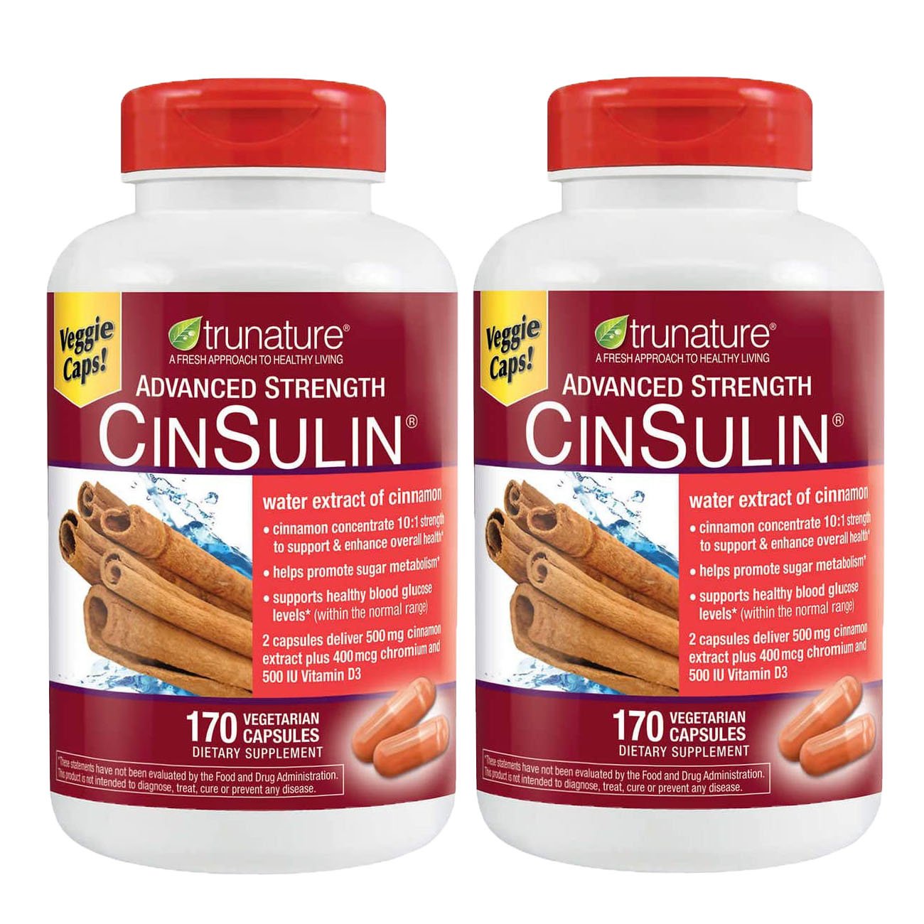 TruNature Advanced Strength CinSulin with Cinnamon Concentrate and