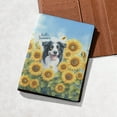 thumbnail image 5 of Border Collie Hello Summer Sunshine Sunflowers Spring Retro Vintage Travel Passport Wallet Borders Dog Lovers Gifts Idea PU Leather Passport Holder Cover - 00008, 5 of 5