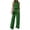 06#Dark Green, variant on Two Piece Sets for Women Summer Outfits 2026 Lounge Sets Mock Neck Tops Wide Leg Pants Travel Fashion Clothing Purple 2XL