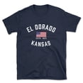 thumbnail image 1 of El Dorado Kansas Patriot Men's Cotton T-Shirt, 1 of 1
