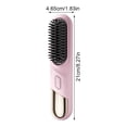 thumbnail image 3 of Pisexur Belleza Maquillaje Plancha de pelo para mujer, recargable, compacta, con 4 niveles de temperatura y placas de cerámica de calentamiento rápido.para mujeres y hombres, 3 of 9
