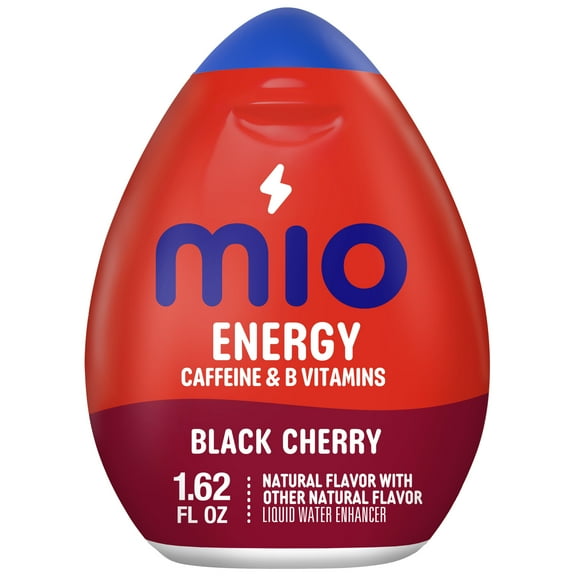 MiO Energy Black Cherry Sugar Free Water Enhancer, 1.62 fl oz Bottle