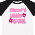 thumbnail image 4 of Inktastic Daddy's Little Girl Girls Toddler T-Shirt, 4 of 5