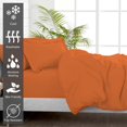 thumbnail image 2 of 100% Cotton Twin Duvet Cover Set, Luxurious 400 Thread Count Long Staple Cotton, 2 of 6