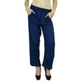 thumbnail image 4 of Bimba Women Long Pajama With Pockets Modal Cotton Night Pyjama Sleepwear, 4 of 6
