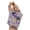 Purple, variant on Rhinestone Mirror Keychain Bling Folding Makeup Mirror Keyring Pendant Beaded Wristlet Bag Charm for Car Keys Purse Handbag Backpack Accessories