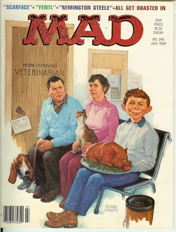 MAD Magazine Vintage Collectible #248 JULY 1984