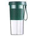 thumbnail image 1 of kurtrusly Mini Juicer Cup Waterproof USB Rechargeable Portable Small Blender Home Travel Smoothie Maker Mixer, Dark Green, 1 of 8