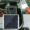 thumbnail image 3 of 25W Monocrystalline Solar Panel Power Bank: Portable Charger For, 3 of 7