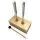 thumbnail image 5 of Juego de diapasones de , conjunto experimental de acústica física, fácil de usar con caja de resonancia de mazo para entrenamiento en, 5 of 10