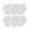 As Shown, variant on Dytern DIY 6pcs Faux Fur Pompom Balls DIY Fur Fluffy Pompom for Hats Keychains Scarves Bags Shoe