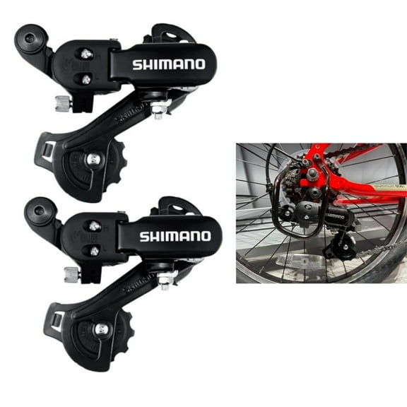 NUHUi Fit for Shimano RD-TZ31-GS 6/7 Speed Rear Derailleur with Direct Mount, Medium Cage, for Mountain Bike  2Piece