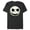 Dark Heather, variant on Disney The Nightmare Before Christmas Jack Skull Big Face - Short Sleeve Blended T-Shirt for Adults - Customized-Dark Heather