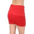 thumbnail image 1 of Malco Modes Pettipants para adultos, Estilo N29, Shorts de disfraz de mujer, Bragas con volantes sexy, Shorts de baile con encaje, Boyshorts (rojo, pequeño) Malco Modes N29-RE-SM, 1 of 1