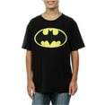 thumbnail image 3 of DC Comics Boys Batman Logo T-Shirt, 3 of 5