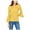 Yellow - snapdragon, variant on I-N-C Womens Flutter Sleeve Pullover Sweater black XL