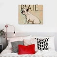 thumbnail image 5 of Orinice  Vintage Picasso Poster - Retro One Line Dog Drawing Print - Dog Art - Minimal Gift for Men, Women, Animal Lover - Abstract Wall Decor for Home, Office, Bedroom  20x16in, 5 of 6