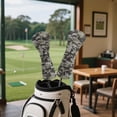 thumbnail image 3 of Uorisanigo Golf Club Head Covers for Driver, Fairway Hybrid Woods - 3 Pack Camouflage Print Golf Club Covers Set - Premium PU Headcover Fit Most Clubs, Accessories for Men Women, 3 of 7