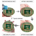 thumbnail image 2 of XDDJA Fish and Vintage Green Lattice Set of 4 Round Coaster for Drinks, Absorbent Ceramic Stone Coasters Cup Mat with Cork Base for Home Kitchen Room Coffee Table Bar Decor, 2 of 5