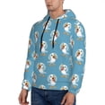 thumbnail image 2 of Hoodies for Men - cartoon Seagull Long Sleeve Comfrt Men'S Fashion Hoodies & Sweatshirts, Sweatshirts for Men Hoodies Pullover Clothing Clothes with Pouch, 2 of 7