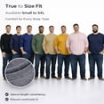 thumbnail image 2 of BILLIONHATS Mens Long Sleeve Light and Dark Colorful T-Shirts, Cotton Blend - Crew Neck Bulk Tees for Men, Wholesale Sleeved T-Shirt 24 Packs - Size Medium, 2 of 5