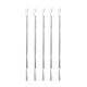 thumbnail image 1 of 20pcs Stainless Steel Crab Needle Fruit Forks Seafood Picks Nutcracker Needle for Home Restaurant (Silver), 1 of 5
