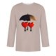 thumbnail image 4 of Camisas de Manga Larga para los Hombres Día de San Valentín Impresión Cuello Redondo Moda Casual, Mezcla de Poliéster de Lino de Algodón para Primavera Verano, 4 of 8