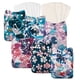 thumbnail image 1 of Babygoal Pañales De Tela Reutilizables, Paquete De 6 Con 10 Piezas De Insertos, Talla Única, Fundas Para Pañales De Bolsillo Lavables Y Ajustables Para Bebés Y Niños 6Fg30, 1 of 1