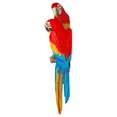 thumbnail image 5 of Design Toscano QL11295 Tropical Scarlet Macaws Wall Sculpture, 22 Inch, Polyresin, Full Color, 5 of 5