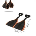 thumbnail image 4 of Correas para abdominales, cinturones tonificantes para gimnasio, cinturón de entrenamiento ABDOMINAL, ejercicio antideslizante, forro cómodo, cinturón Naranja, 4 of 8