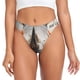thumbnail image 1 of Balery Polka Dot Rhino Welcome Tangas de Algodón para Mujer con Estampado – Ropa Interior Sexy, Transpirable, G-string-4X-Large, 1 of 6