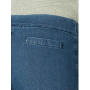 Chic Womens Easy Fit Elastic Waist Pull On Pant