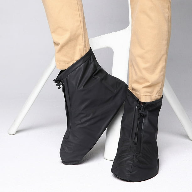 Couvre-chaussures Silicone imperméable bottes de pluie couverture