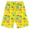 thumbnail image 3 of Utlike Boys Dinosaur Print Shorts Comfortable Casual Playwear Soft Elastic Waistband Shorts For Daily Wear Popular Trendy Boys Shorts Size 3 Years-4 Years, 3 of 4