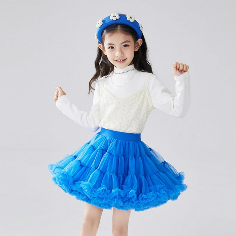 XQYLOS Gradient Dance Skirt Premium Layered Tulle Design with