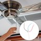 thumbnail image 5 of Paquete de 3 Interruptores de Luz de Ventilador de Techo ZE-110 Interruptor Ventilador Interruptor de Ventilador Velocidad de 3 VíAs Interruptor Cadena TraccióN de Techo Reemplazo, 5 of 10