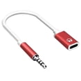 thumbnail image 2 of Audio Adapter USB C Female to 3.5mm Male Jack Converter Type C Headphone Adapter for PC Laptop Smartphone 6.7 Inch, 2 of 3