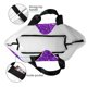 thumbnail image 4 of Balery Purple Glitter Bolsa Tote Estilo Estético con Cremalleras, Bolsa de Hombro, Bolsa de Compras Grande y Plegable, 4 of 8