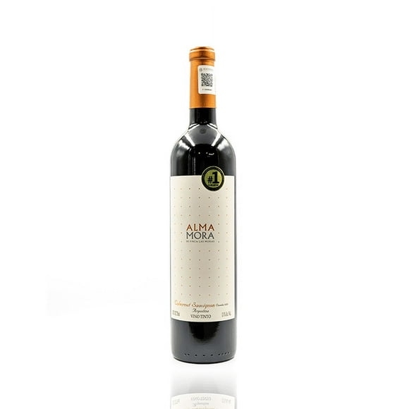 PACK DE 3 VINO TINTO ALMA MORA CABERNET SAUVIGNON 750ML