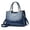 Blue, variant on Women handbags Purse Shiny Patent Leather Crocodile Pattern Top Handle Handbag Satchel Bags Zipper Medium Tote Bag