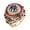 US 9, variant on SmartBy Women Luxury Round Colorful Rhinestone Inlaid Finger Ring Party Jewelry Gift