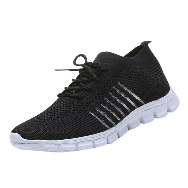 Zapatillas ligeras para mujer para verano y otoño, diseño de malla transpirable, zapatos planos casuales para uso diario y comodidad.