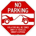 thumbnail image 1 of No Parking Sign, Violators Will be Towed,, 1 of 1